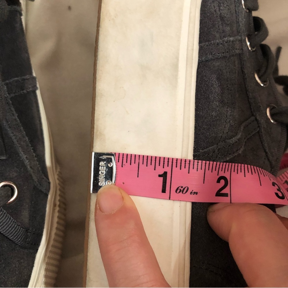 Steve Madden Gray Suede Sneakers - Picture 11 of 15